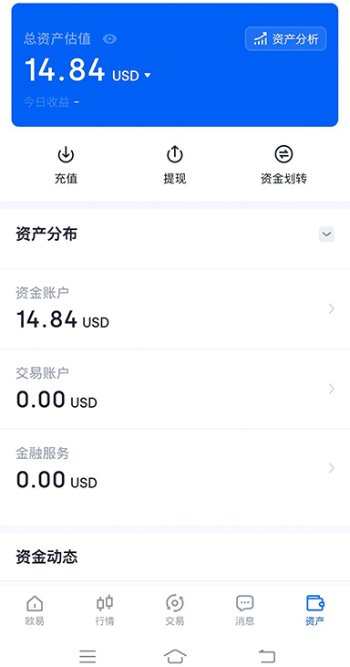 K线图表界面